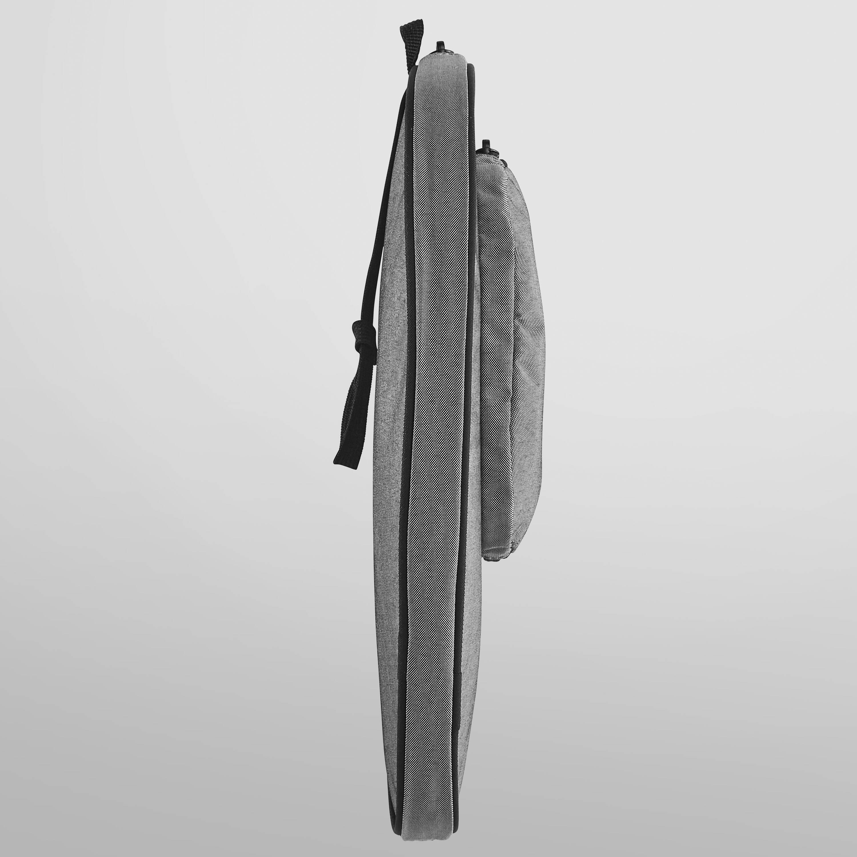 Table Tennis Bat Cover TTC 130 - Grey -  4