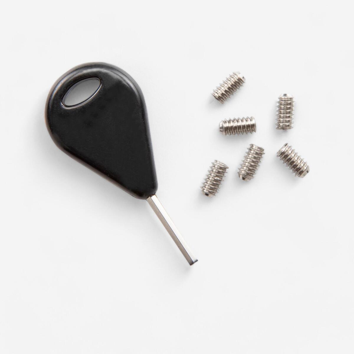 Kit de 6 vis inox pour boitier d'ailerons . .