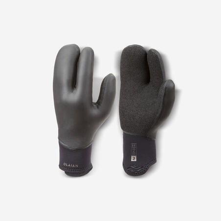 Handskar för surfing kallt vatten Neopren 5 mm