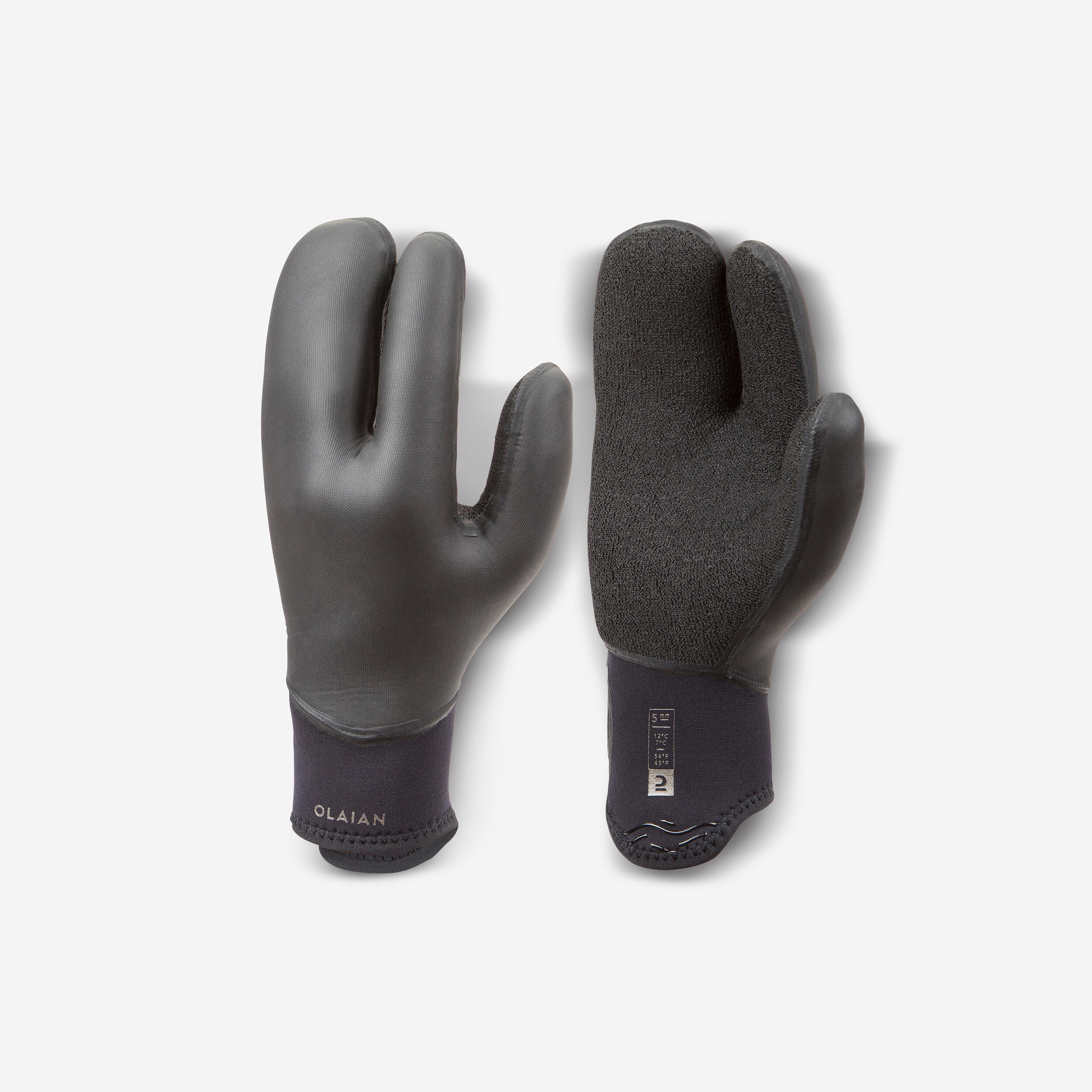 OLAIAN Neoprene Surf Gloves for Very cold water 5 mm