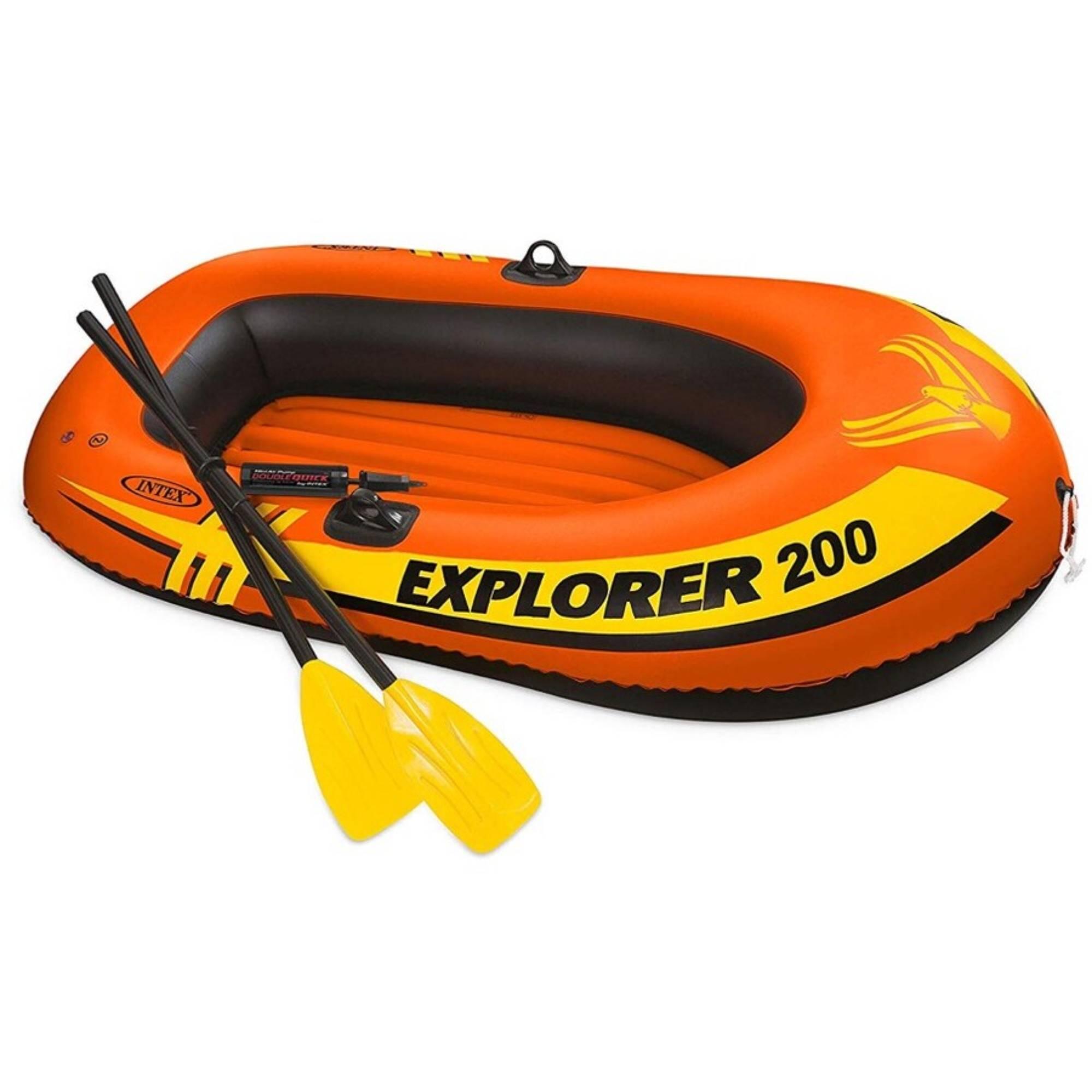 Intex Explorer 200 Inflatable Boat Set