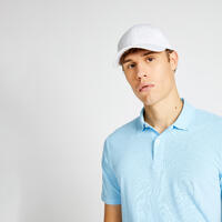 Polo de golf manches courtes homme MW500 bleu ciel