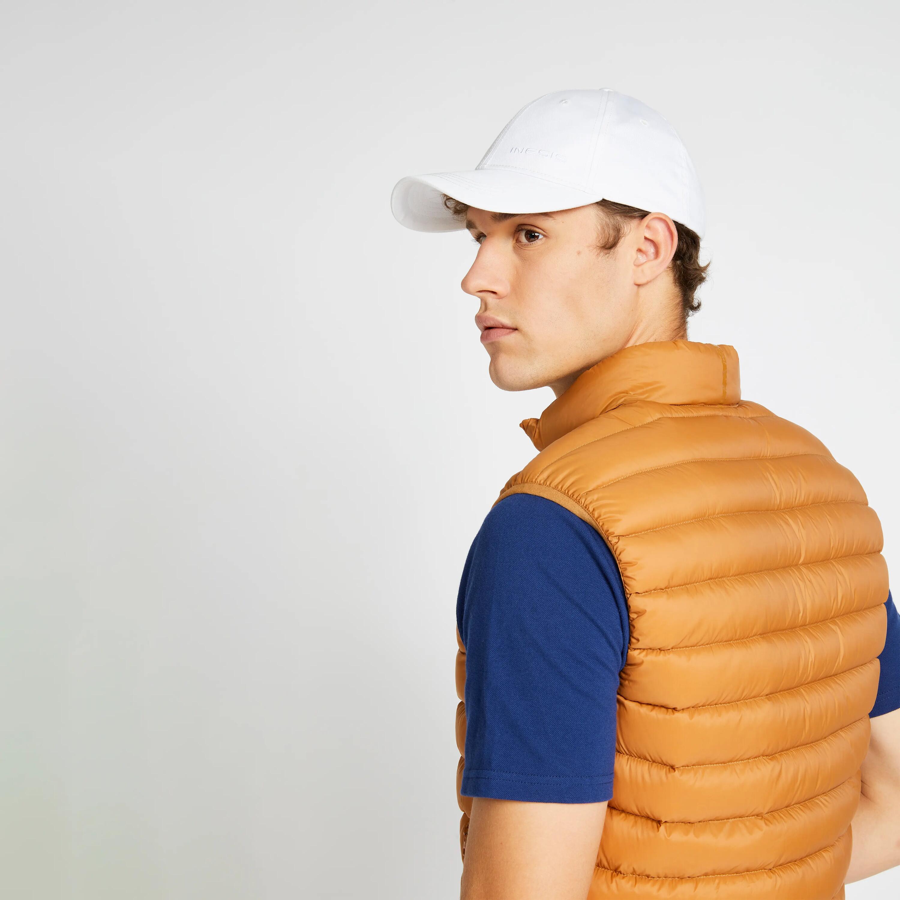 Chaleco golf Hombre MW500 avellana 10/22