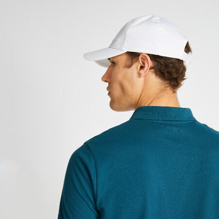 Polo de golf manches courtes homme MW500 pétrole