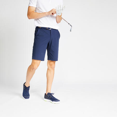 Short de golf homme WW500 bleu marine