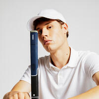 Muška Polo majica kratkih rukava za golf MW500 bela