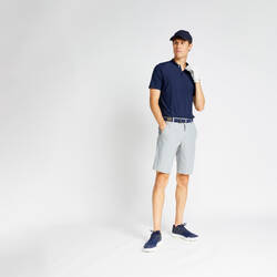 Men's golf short-sleeved polo shirt WW900 navy blue