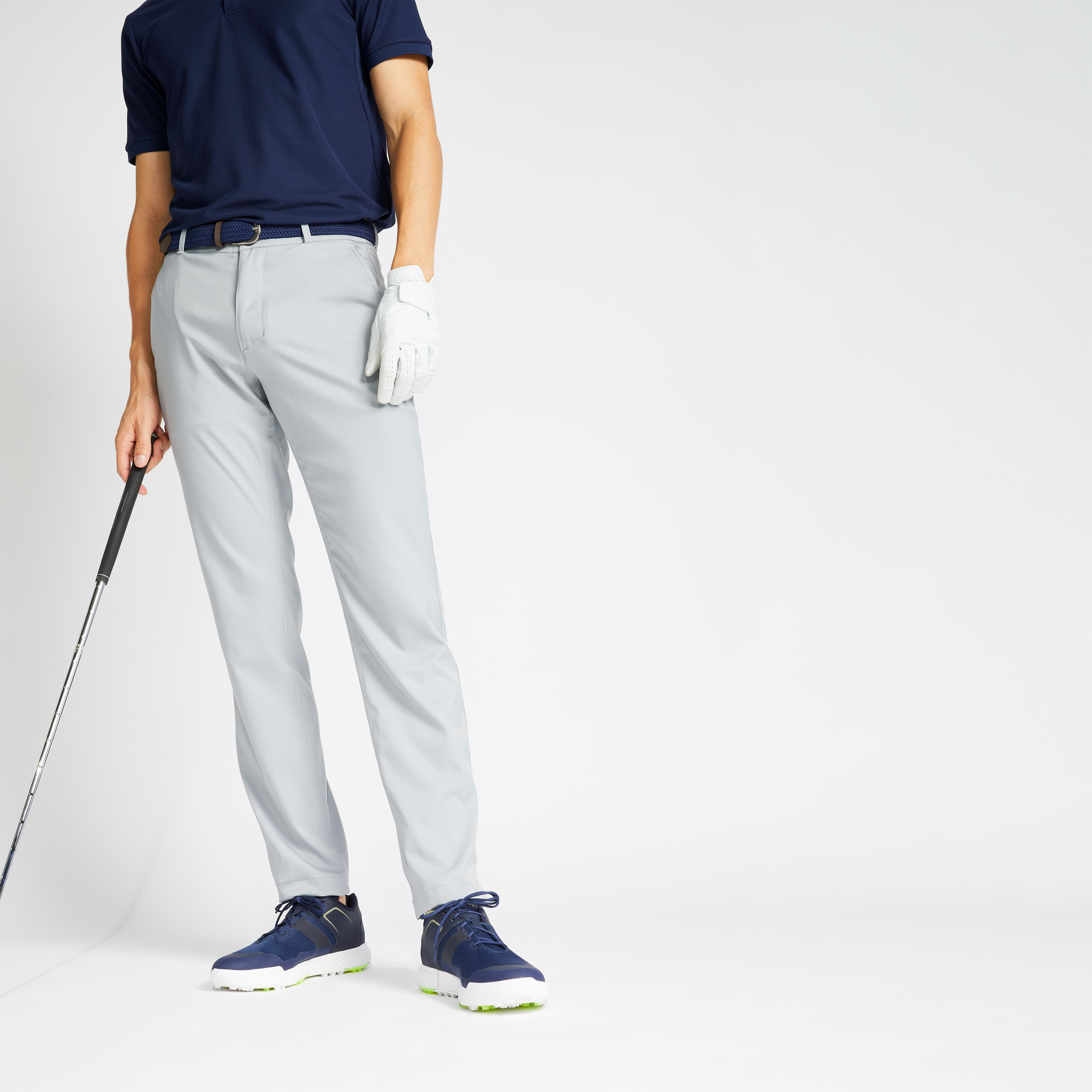 Mens golf trousers grey Clearance