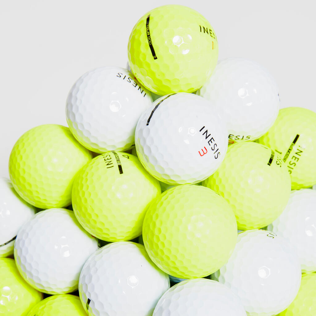 GOLF BALLS x12 - INESIS TOUR 900 YELLOW