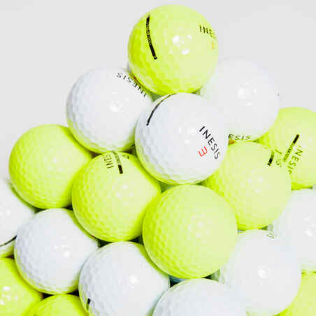 GOLF BALLS x12 - INESIS TOUR 900 YELLOW