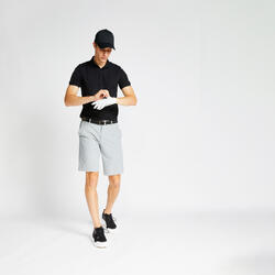 Polo de golf manches courtes homme WW500 noir