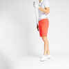 Herren Golf Shorts - MW500 korallenrot 