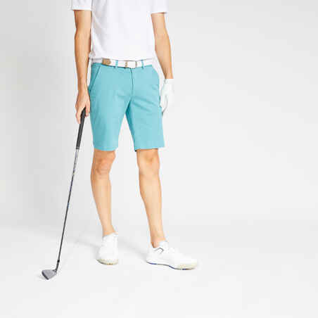 Men's golf shorts MW500 turquoise