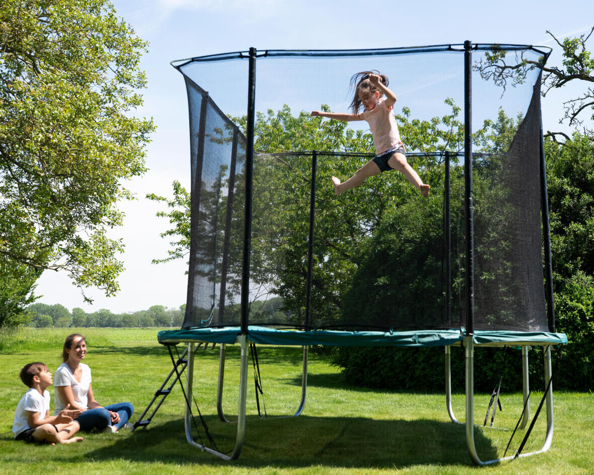 sécurité trampoline