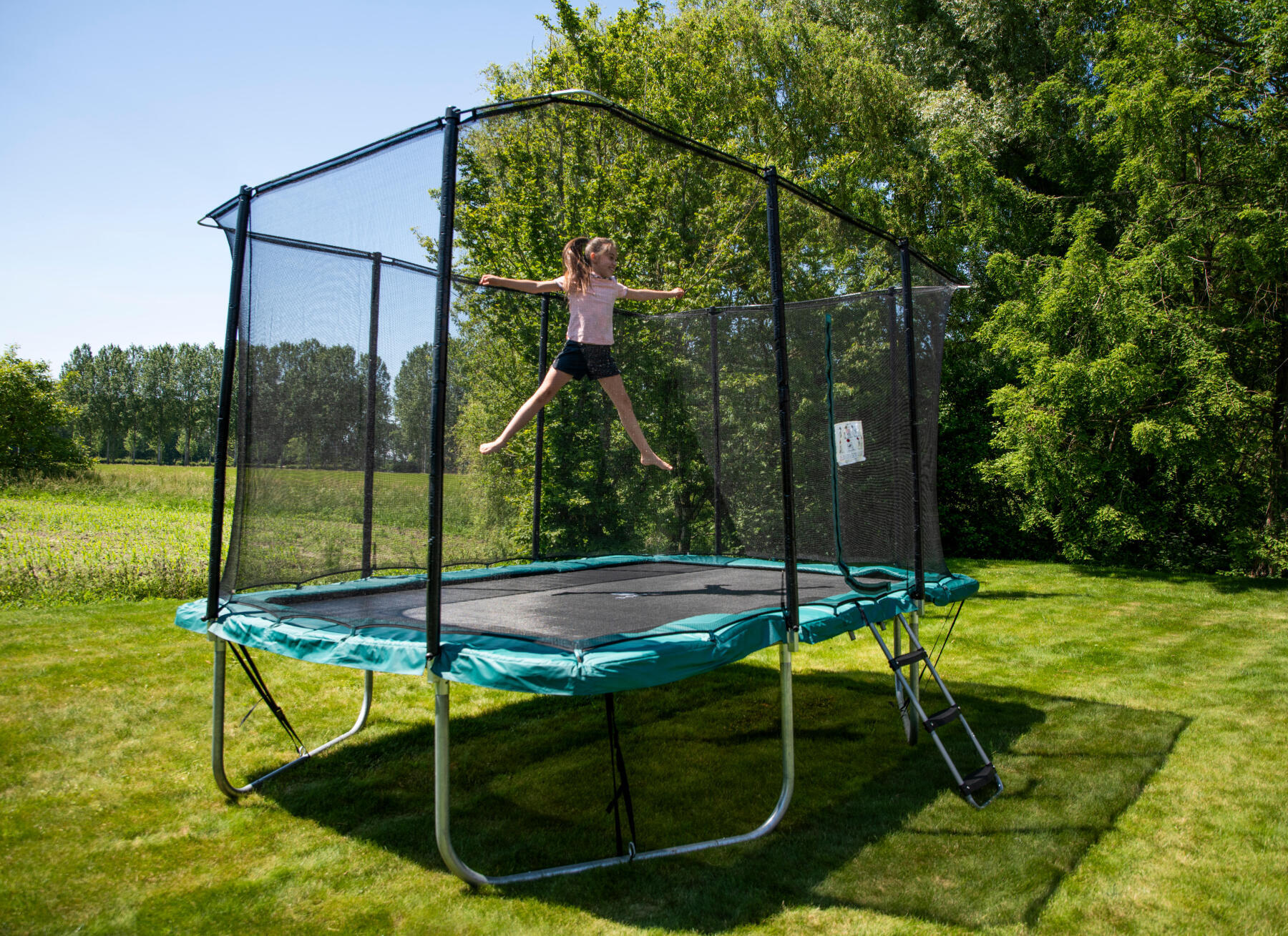 Comment faire pour sécuriser un trampoline ? 