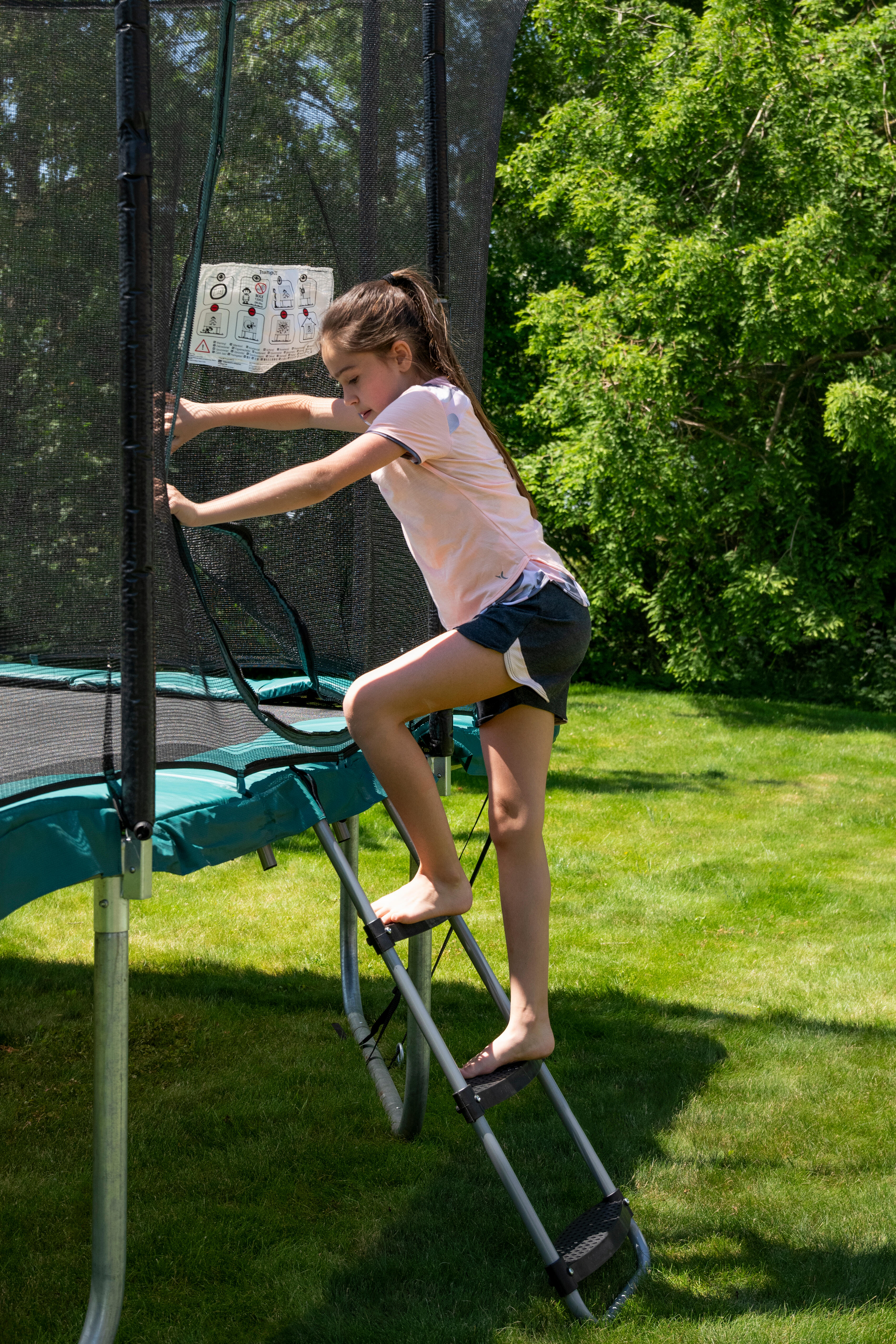 Trampoline 3-Step Ladder - DOMYOS