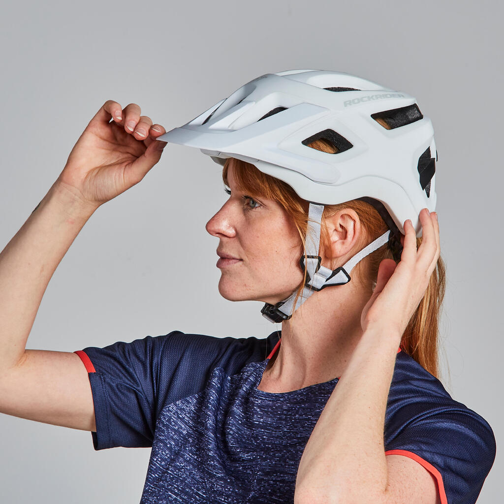 Mountain Biking Helmet EXPL 500 - Neon Orange