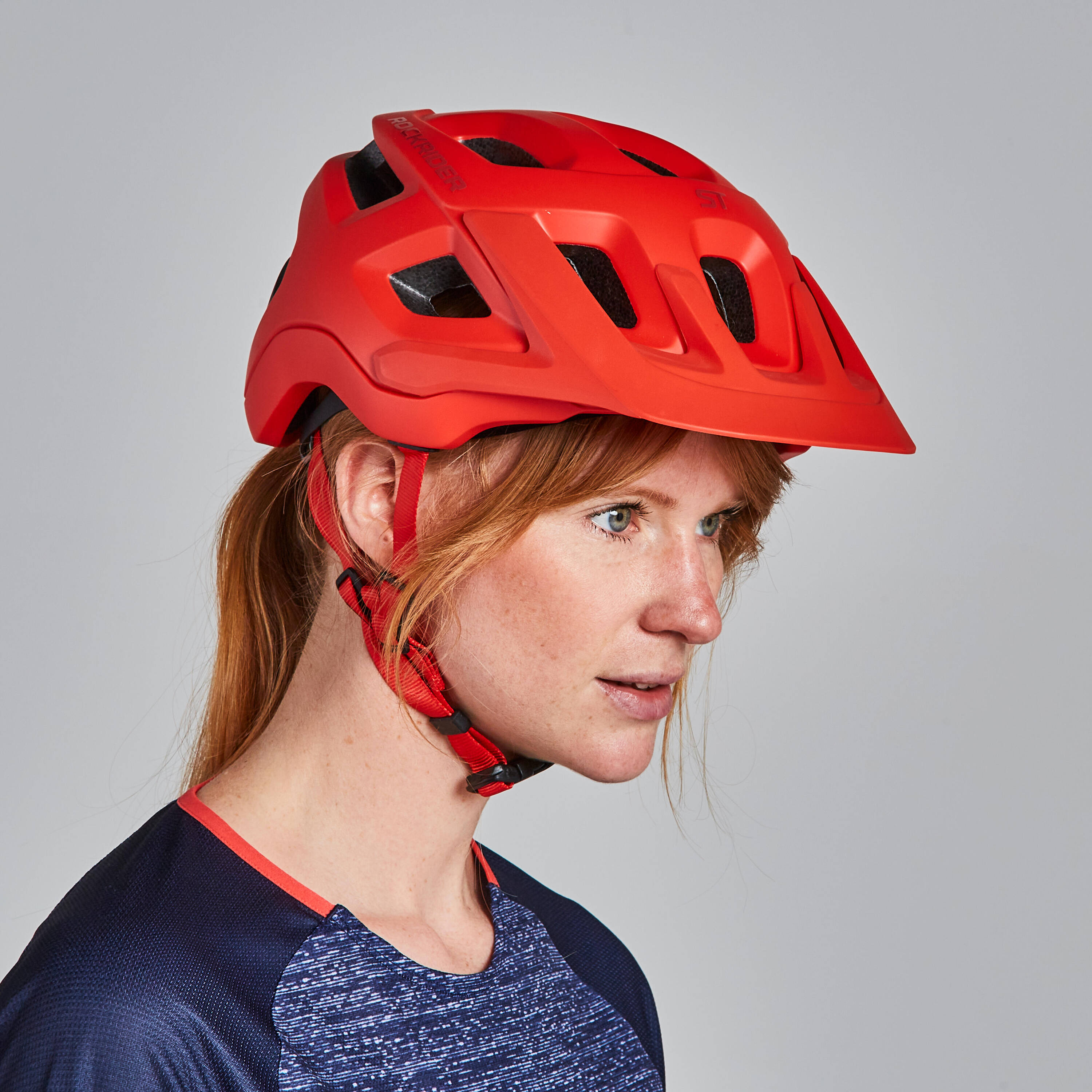 Mountain Bike Helmet ST 500 - Red -  5