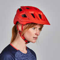 Mountain Bike Helmet ST 500 - Red