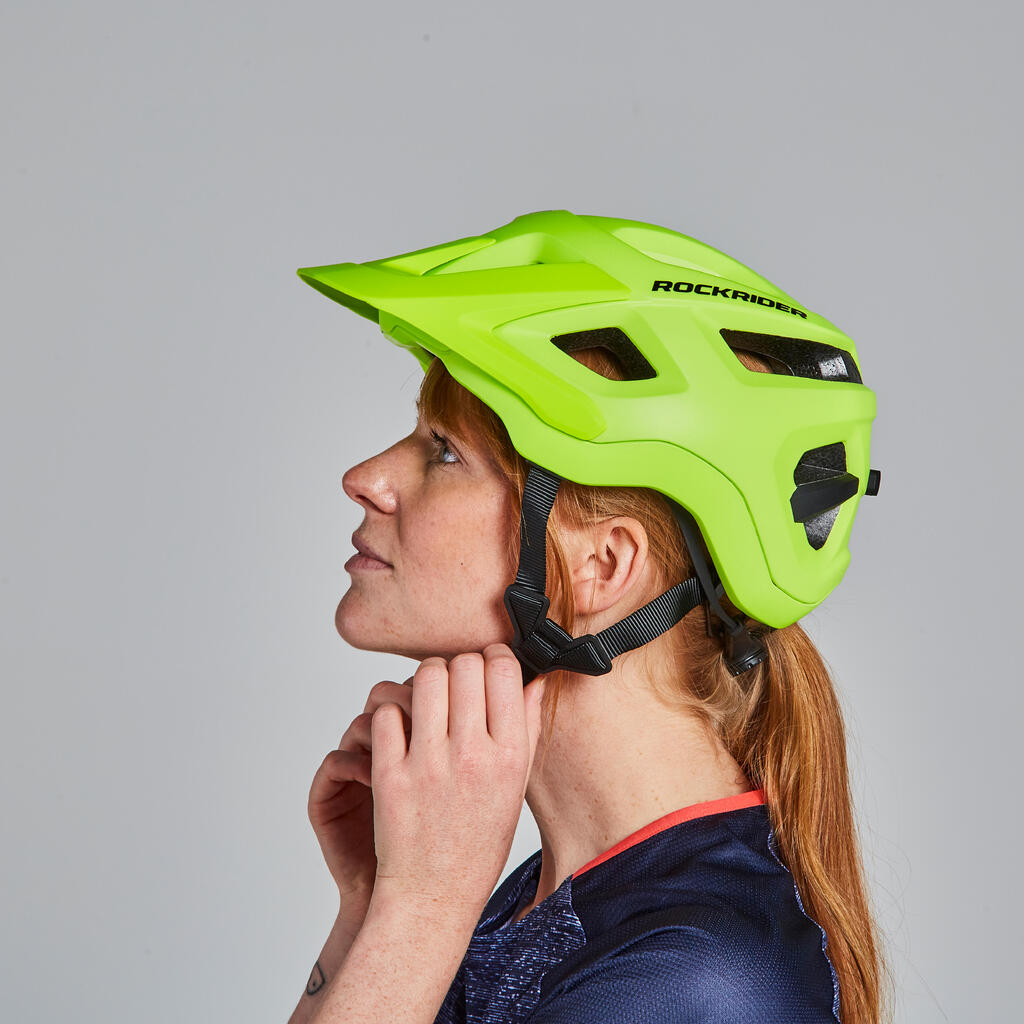 CASQUE VELO VTT EXPL 500 BLEU