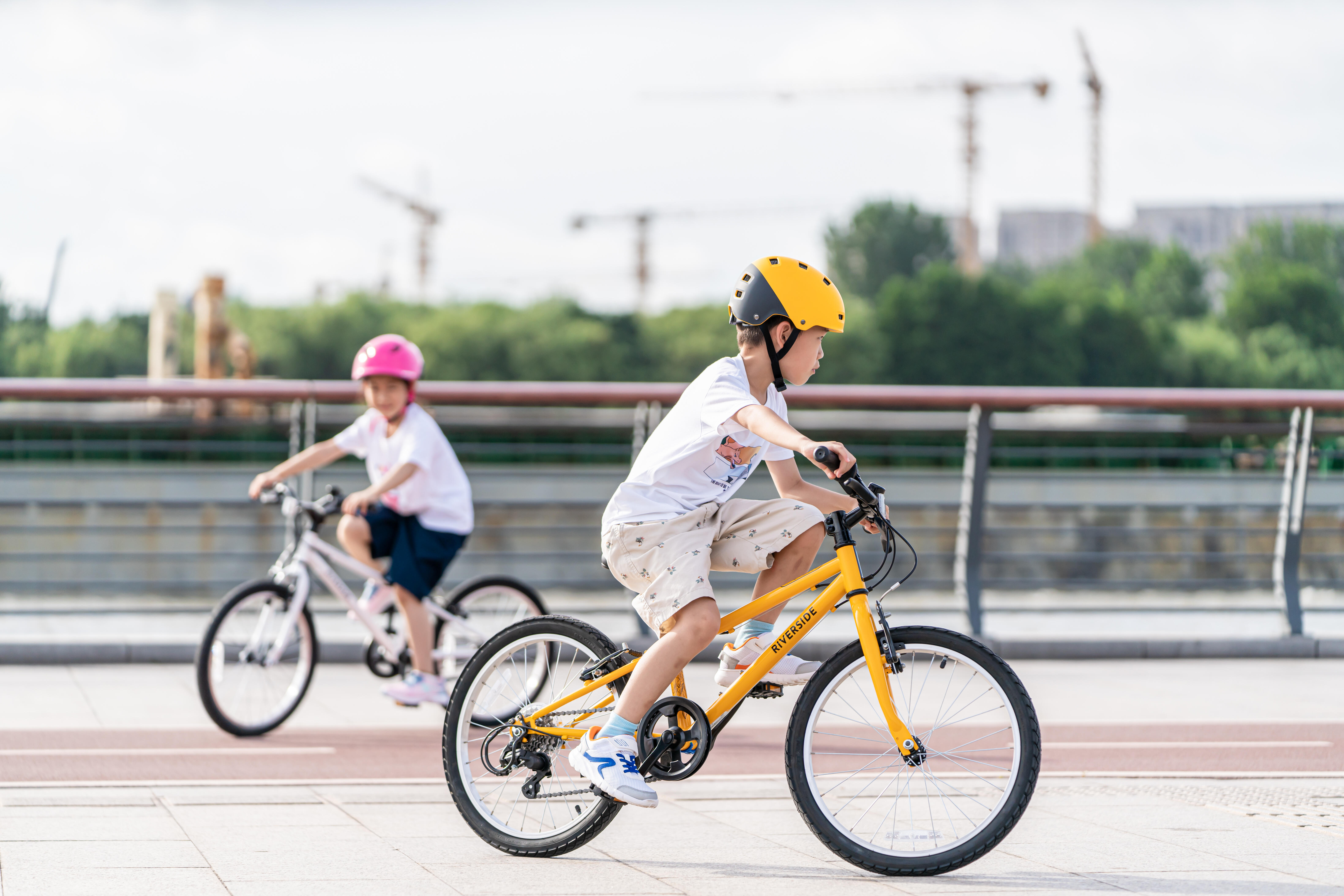 Kids Hybrid Bike 120 6 9 years