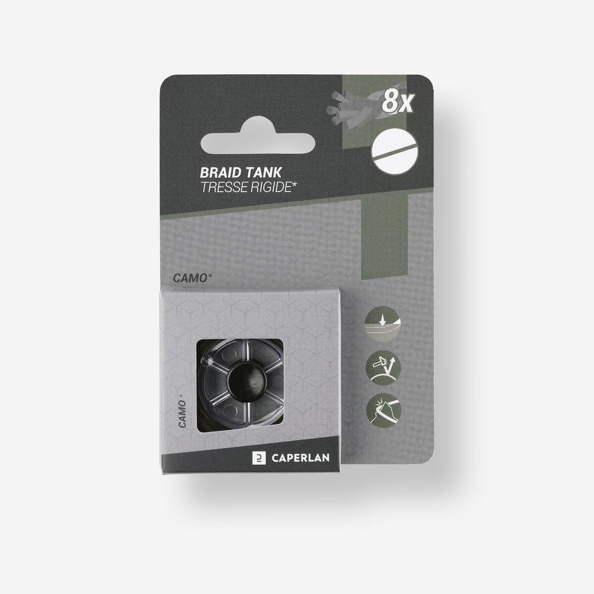 Bas de ligne tresse tank 20m pêche de la carpe