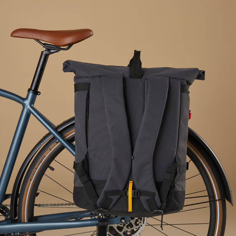 SAC A DOS VELO POUR PORTE BAGAGES SIMPLE 1X25L