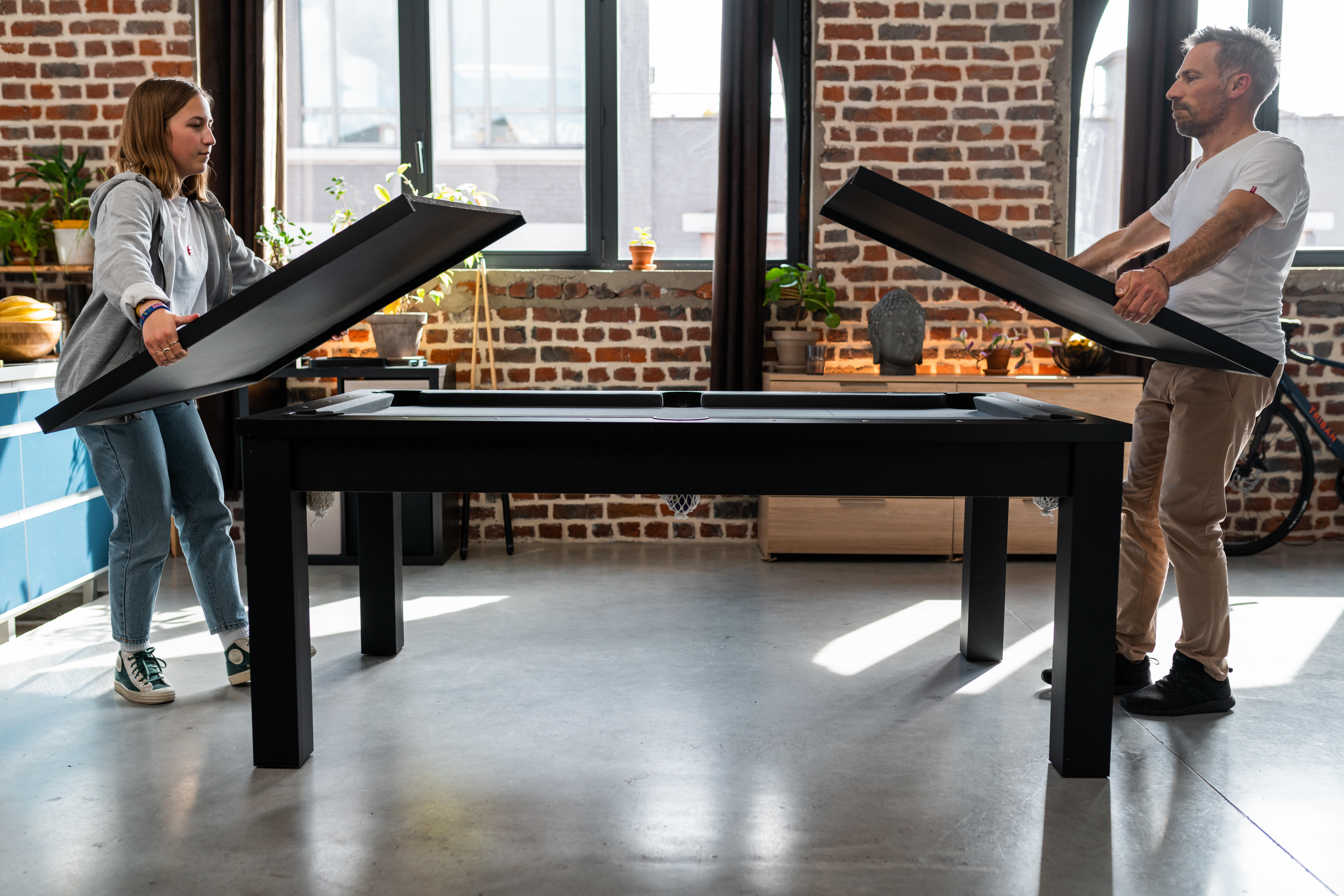 Convertible Pool Table - BT 600 US - PONGORI