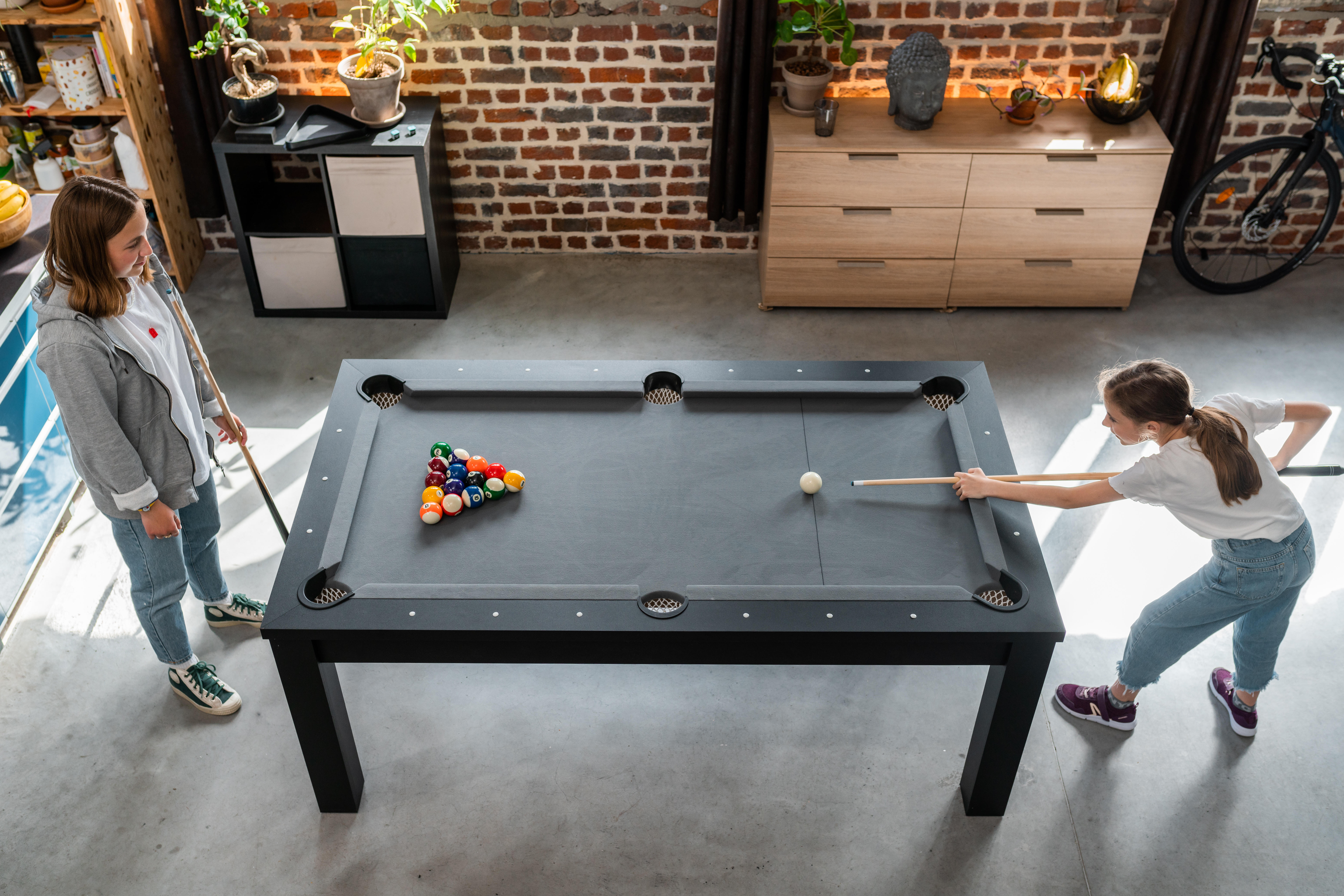 Convertible Pool Table - BT 600 US - PONGORI