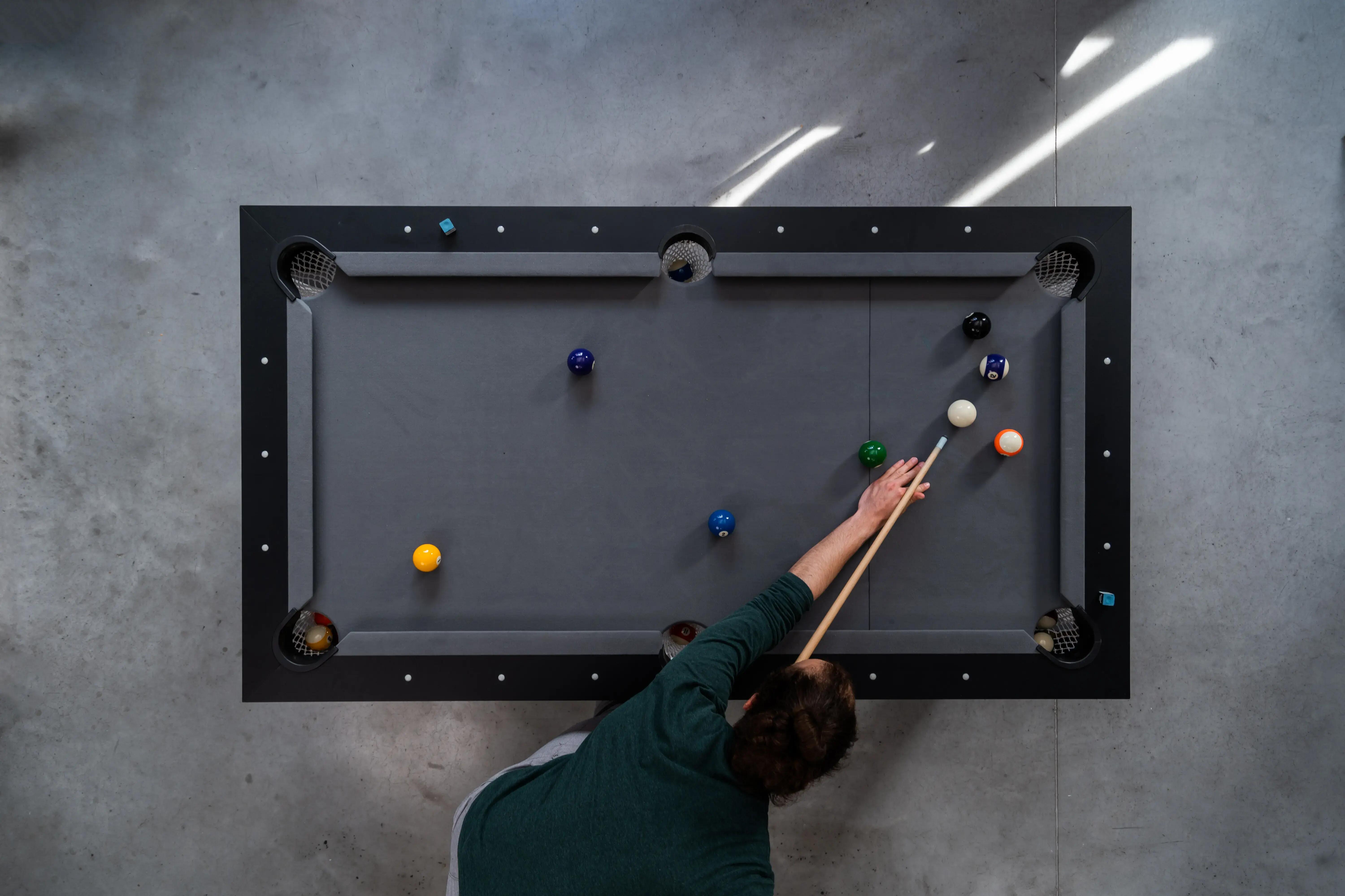 Dimensiones del billar Decathlon:espacio necesario