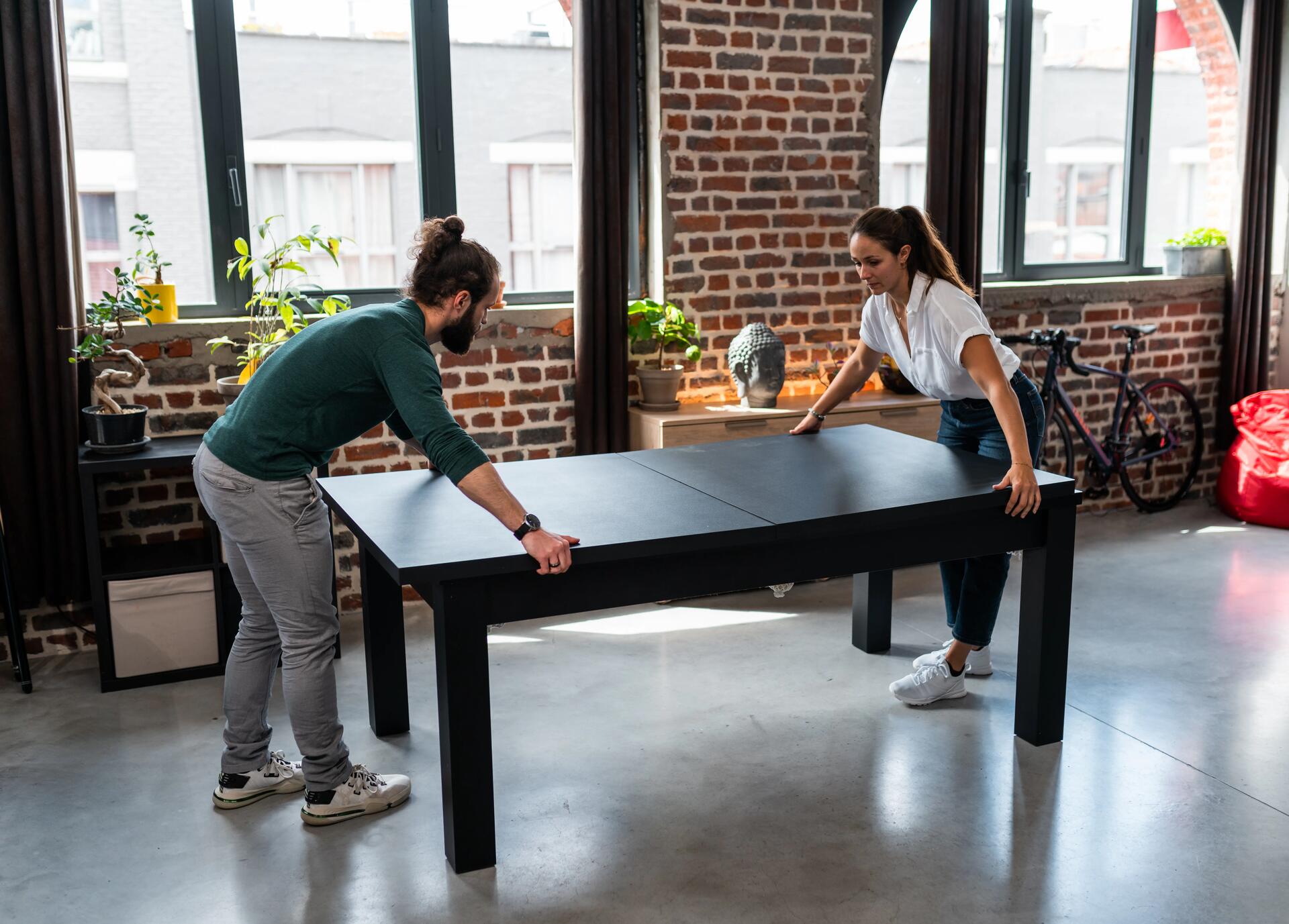 BT 600 CONVERTIBLE POOL TABLE ASSEMBLY AND SETUP