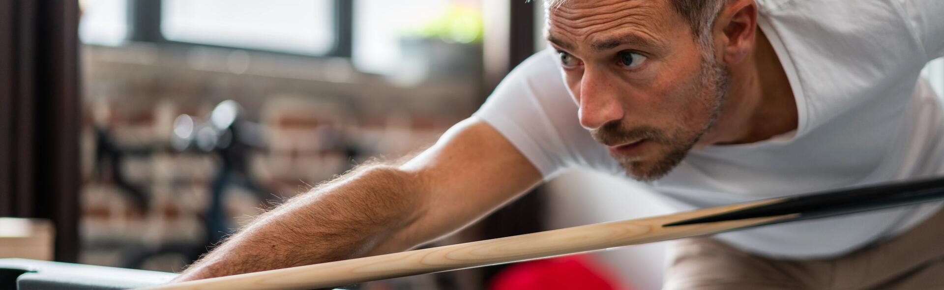 Comment bien viser au billard decathlon