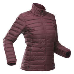 Women's waterproof 3in1 Travel trekking jacket - Travel 900 compact -10° - Navy