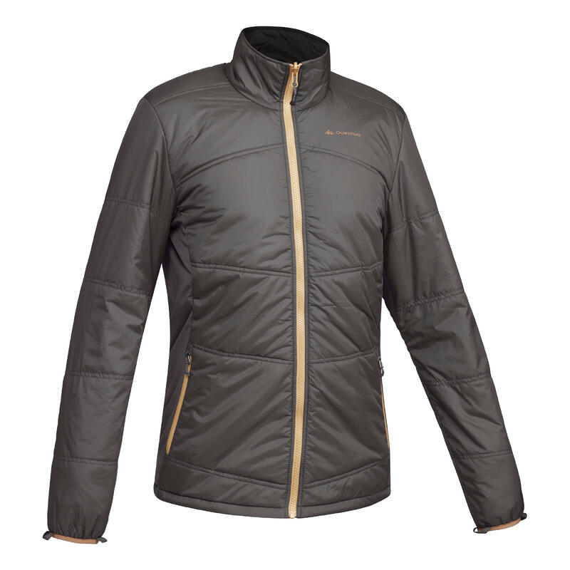 Chaqueta de montaña y trekking 3 en 1 impermeable Hombre Forclaz Travel 500