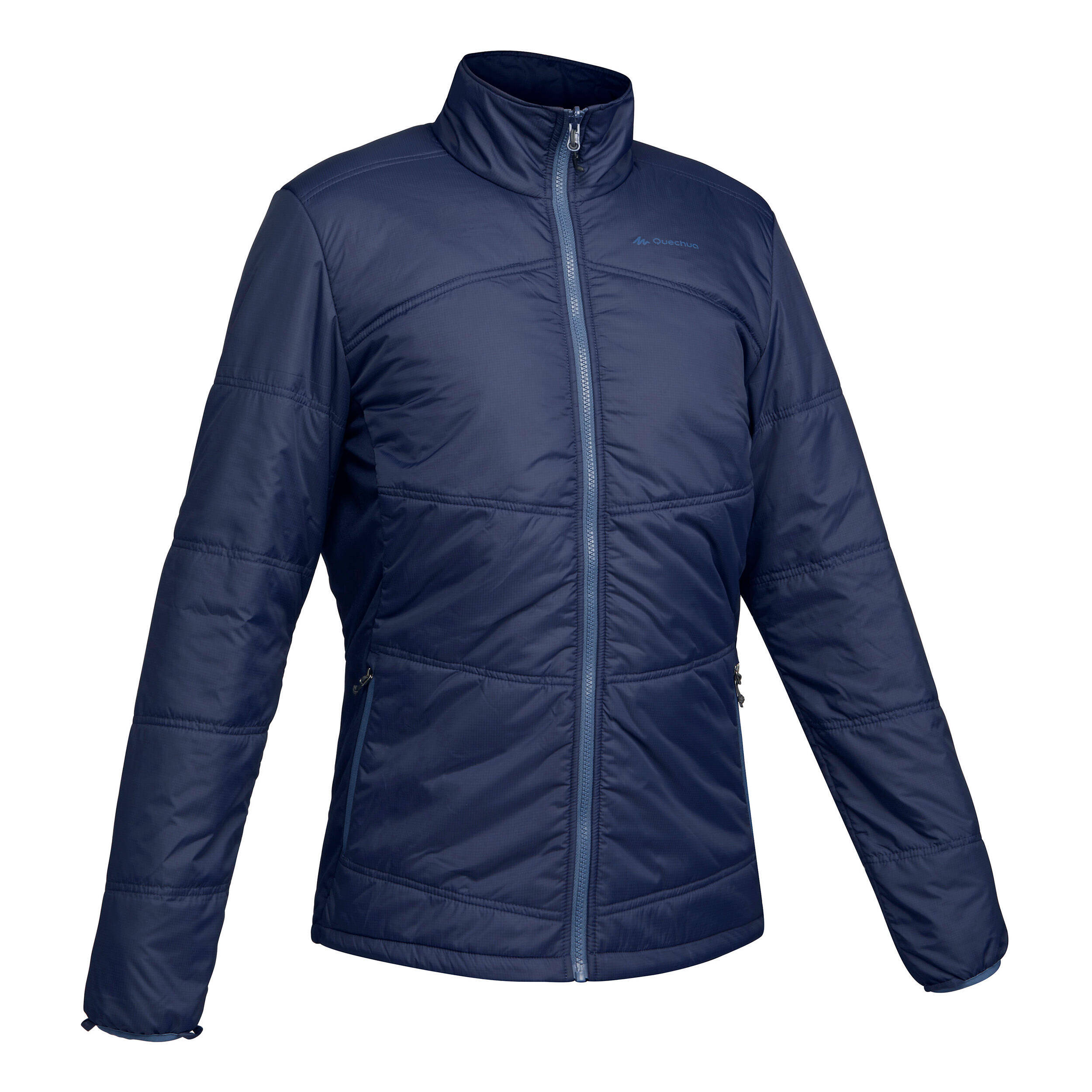 Trekking 3in1 Padded Jacket Rainwarm 500 Blue -  5