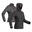 Női kabát túrázáshoz Travel 500, 3 az 1-ben, vízhatlan, -8 °C-ig, fekete 