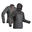 Férfi kabát 3 az 1-ben TRAVEL 500, vízhatlan, -10 °C-ig, fekete