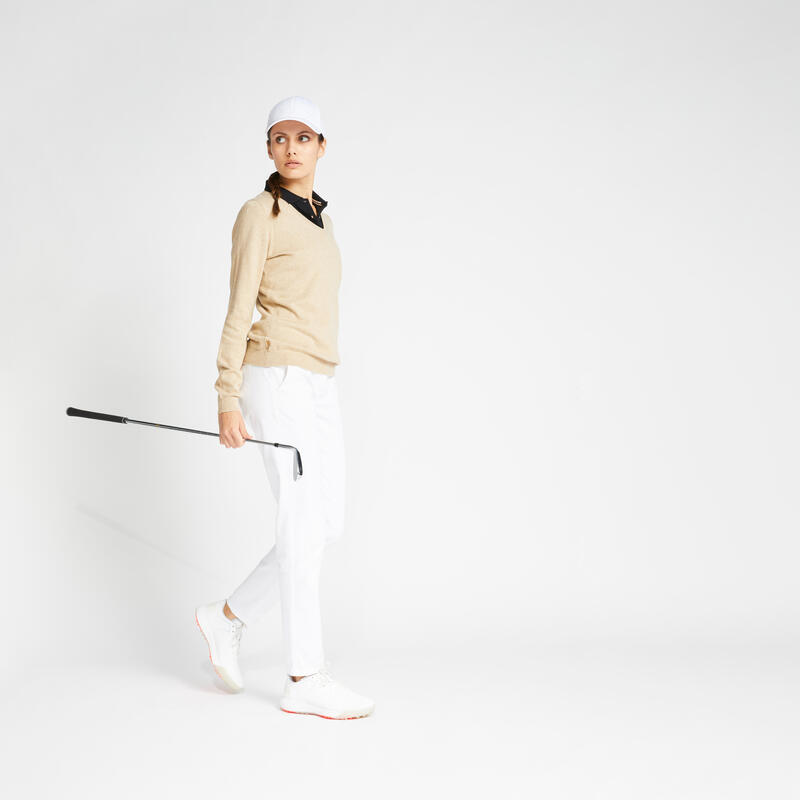Pulover Golf MW500 damă bej