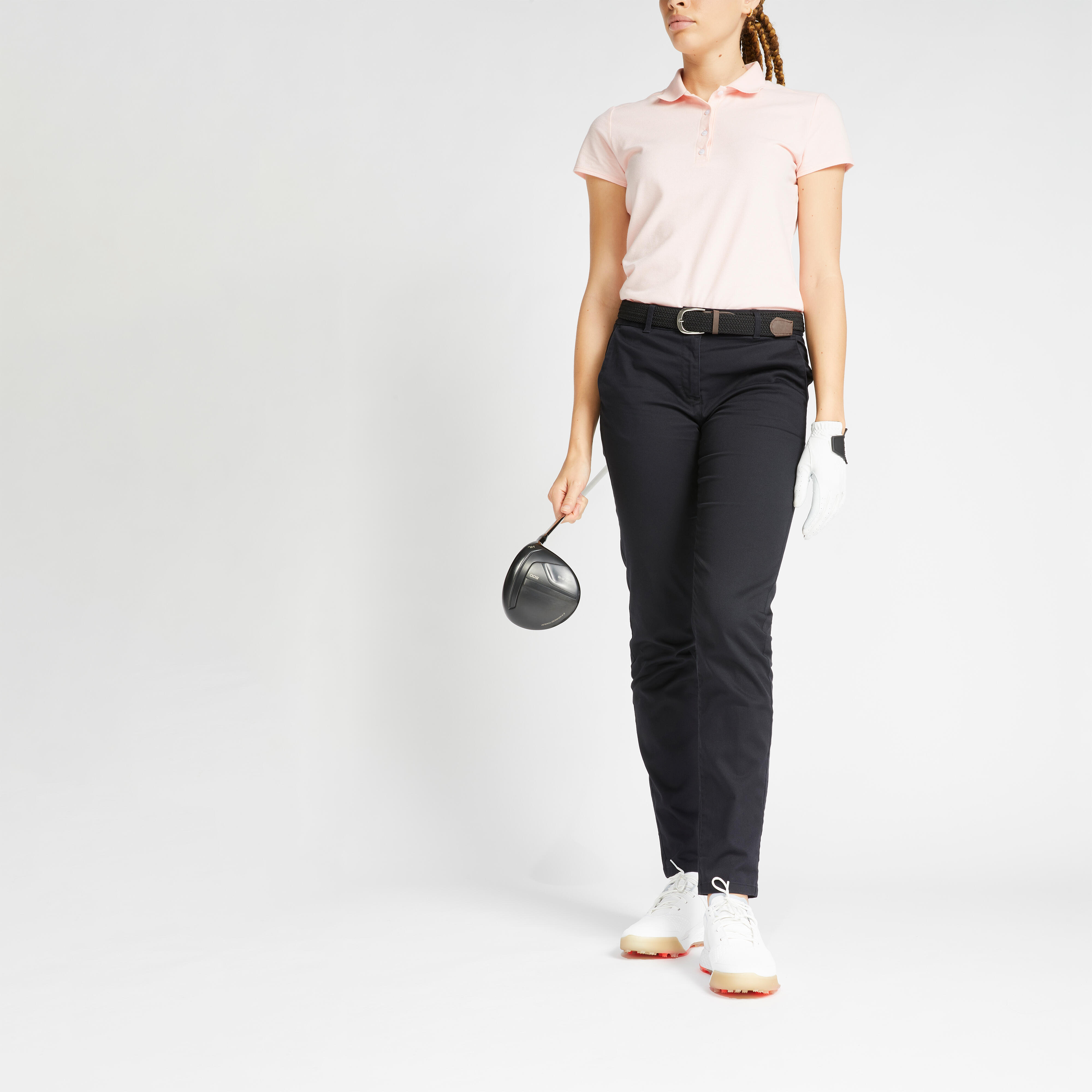 Pantalon de golf femmes - MW 500 noir - INESIS