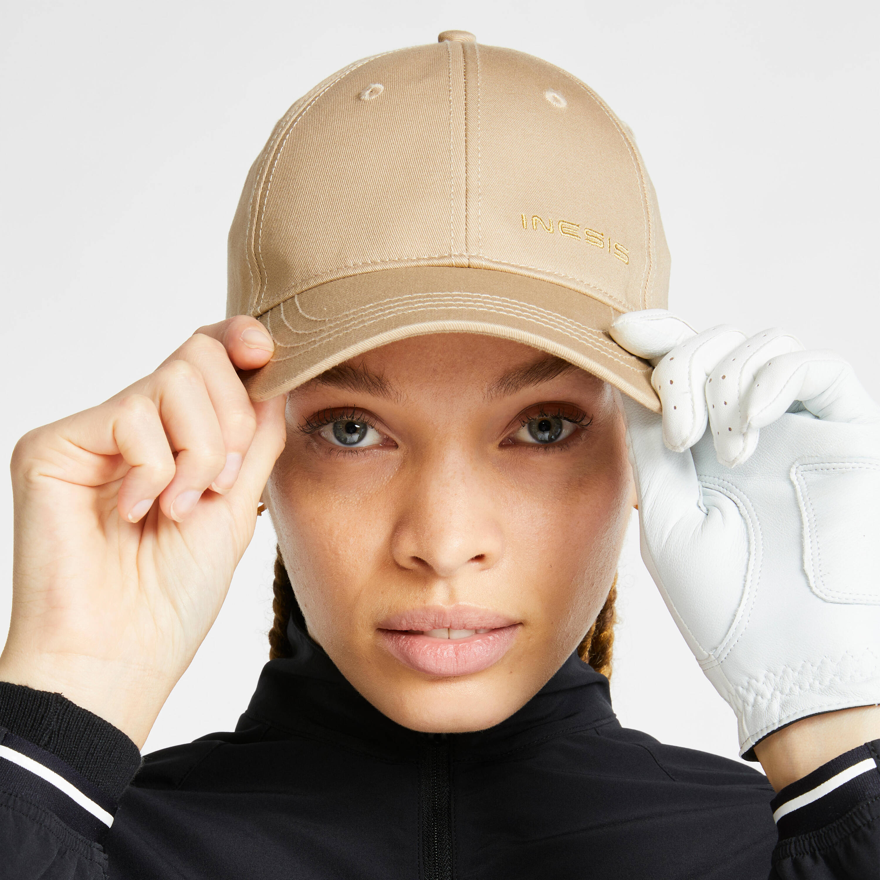 Adult's golf cap - MW 500 beige -  4