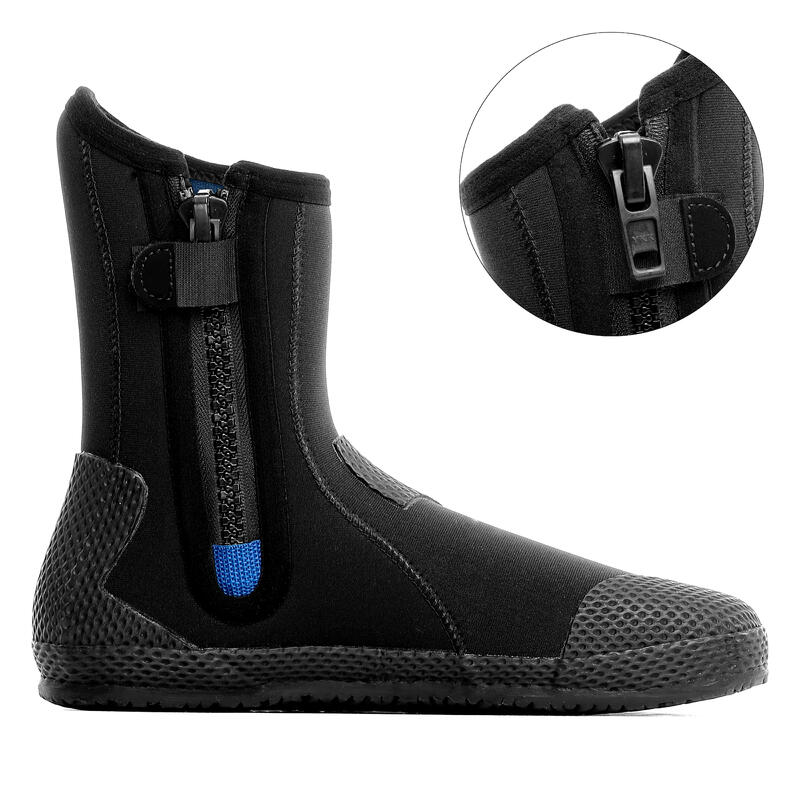 Botoși scufundări neopren Aqualung 3mm SUPERZIP Negru