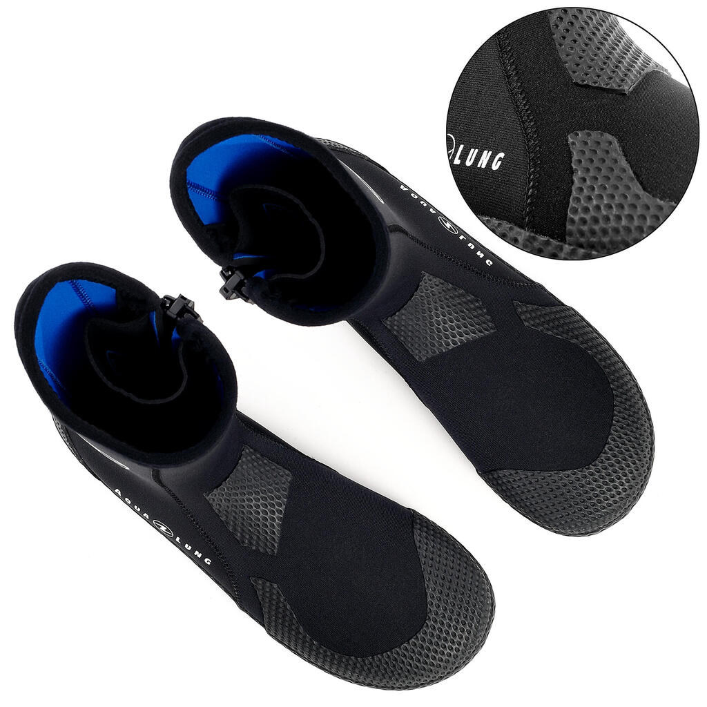 Neoprenske čizmice 3 mm Aqualung Superzip crne