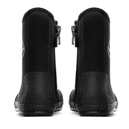 Diving booties 3 mm neoprene Aqualung - SUPERZIP black