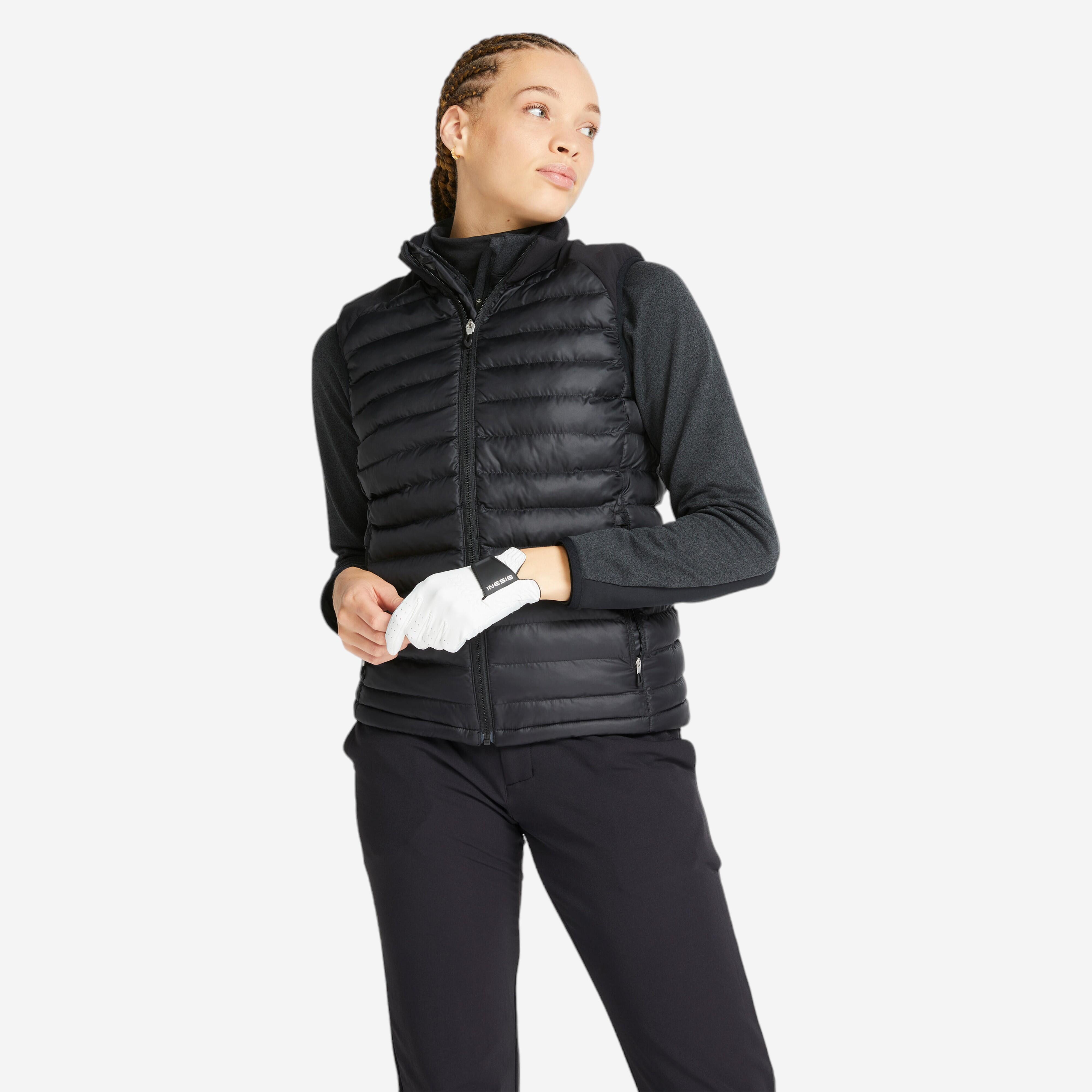 Ladies padded golf jacket new arrivals