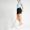 Women's golf shorts MW500 black