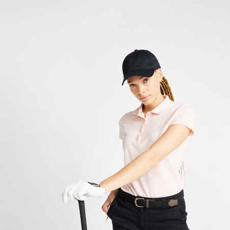 Kaos Polo Golf Wanita - Pink Muda