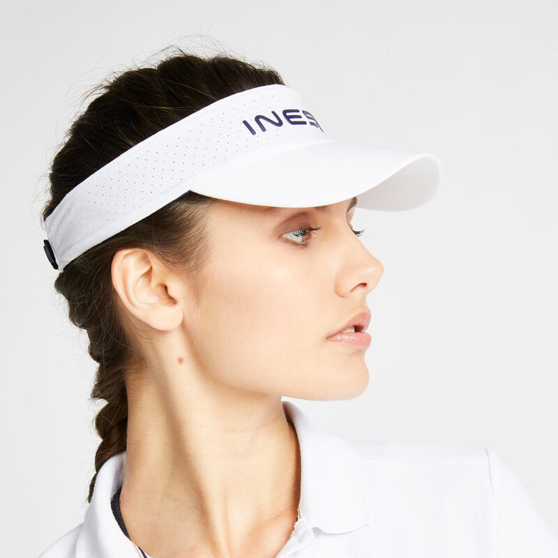 女款超輕量高爾夫遮陽帽－白色