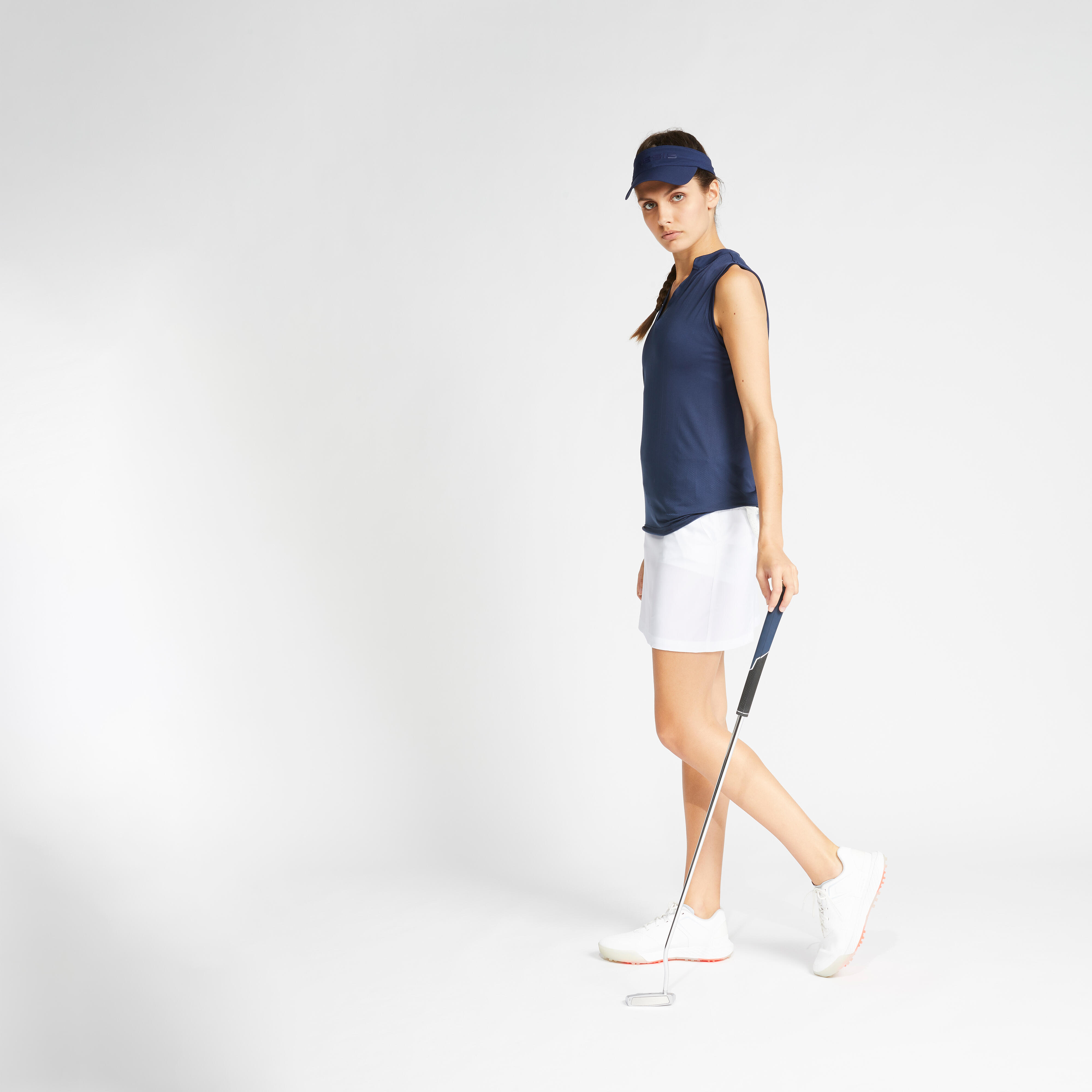 Gonna-pantaloncino golf donna bianca INESIS | DECATHLON