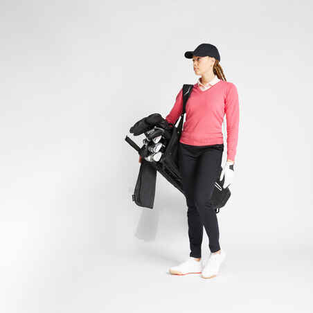 Jersey golf Mujer MW500 rosa