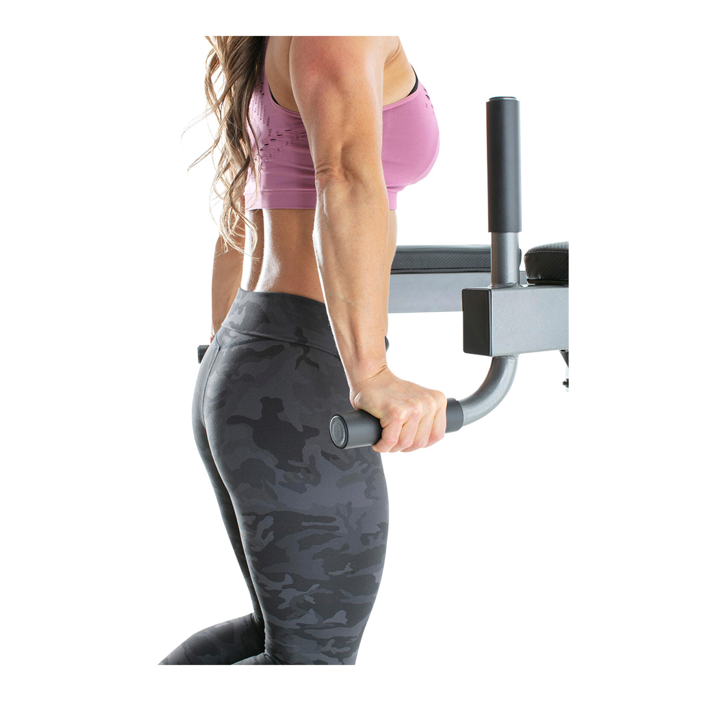 Cadira romana gimnàs crossfitness Proform Carbon Strength power tower 13/16
